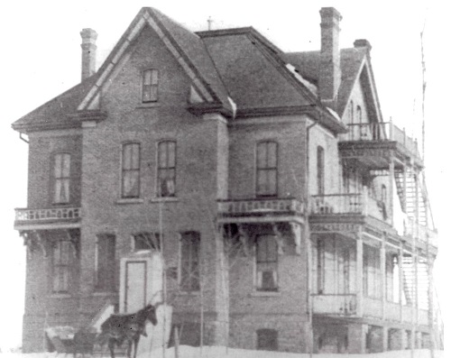 Exterior of Original three-storey Charles Street building