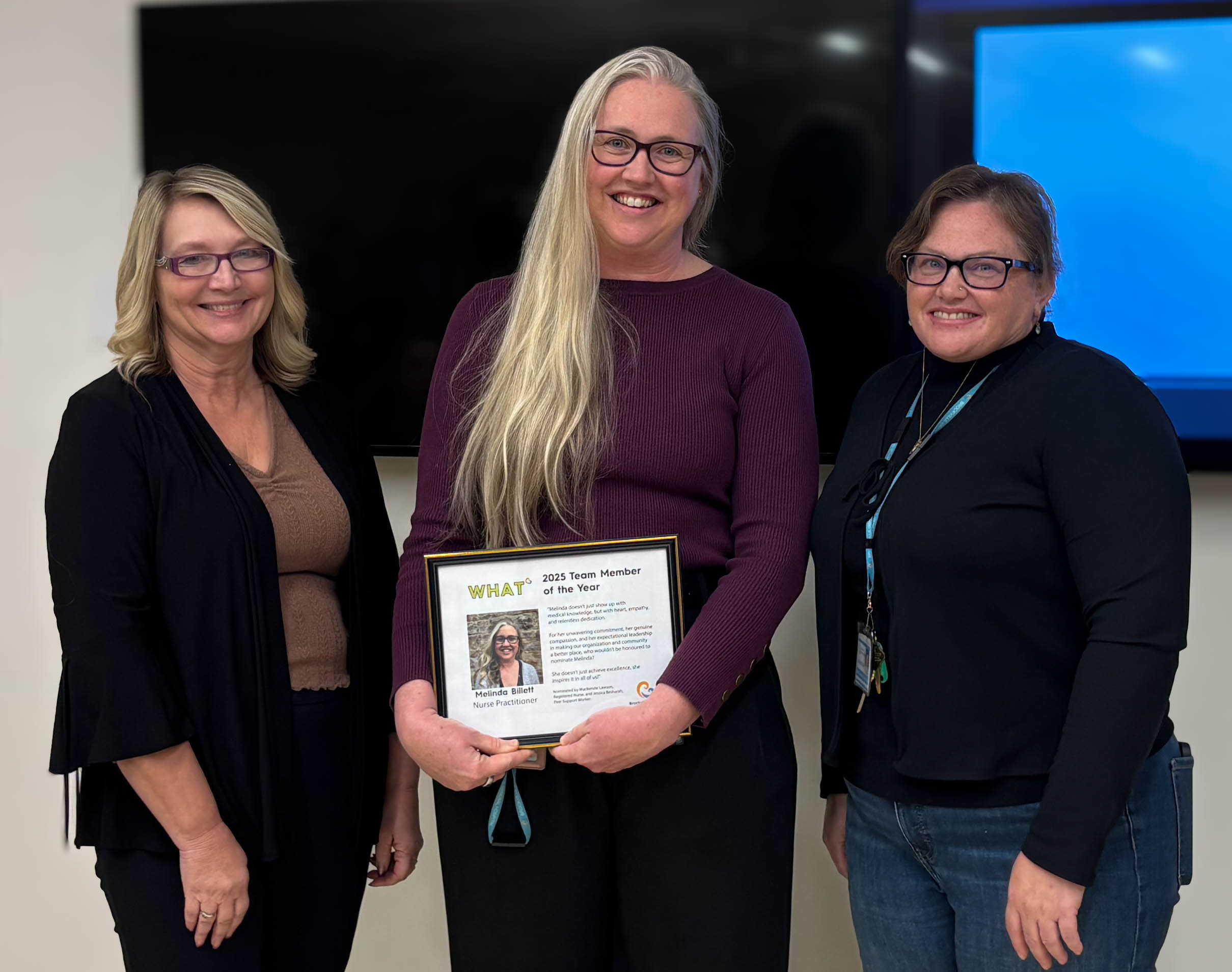 Melinda Billett, Nurse Practitioner, named 2025 Team Member of the Year