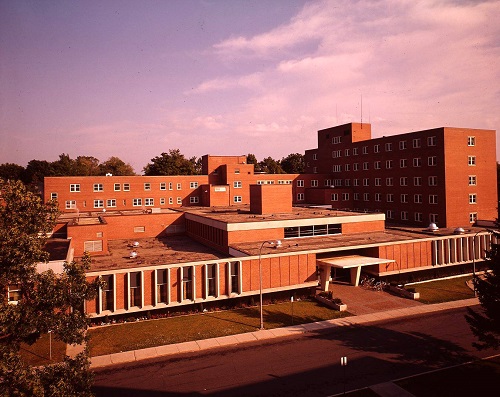 The new North Wing of the hospital