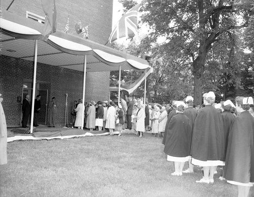 Opening of the new West Wing